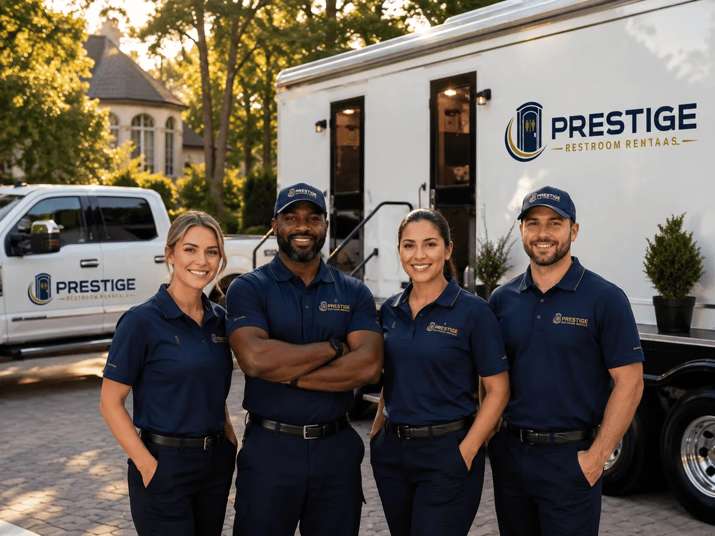 Trusted Luxury Portable Restrooms company in Bush, LA